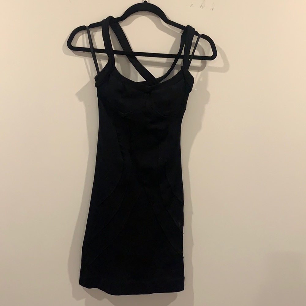 Black mini dress from french connection